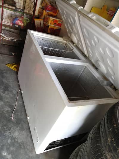 Haier frizer dubale side 2 sale Chala hua original ges bilkul new