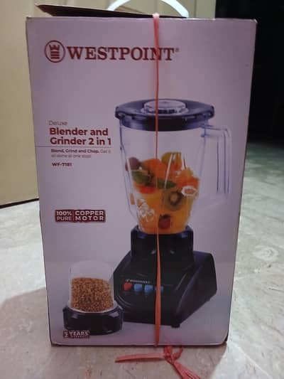 Deluxe Blender and Grinder WF-7181 2 in 1