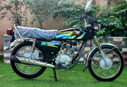 HONDA CG-125 [ GENUINE 2026 ] | BRAND NEW CONDITION | APPLIED FOR