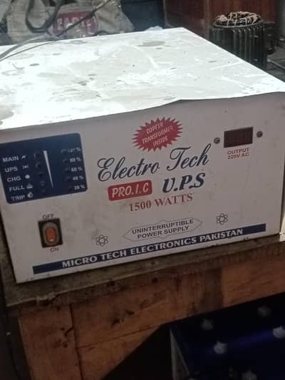 1500 watts usp +double  battery osaka with warranty