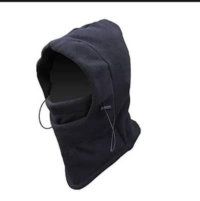 Black Fleece Balaclava for Man