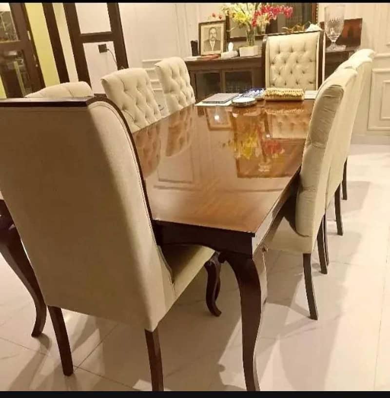 Dining Set 8 Seater With Table 1