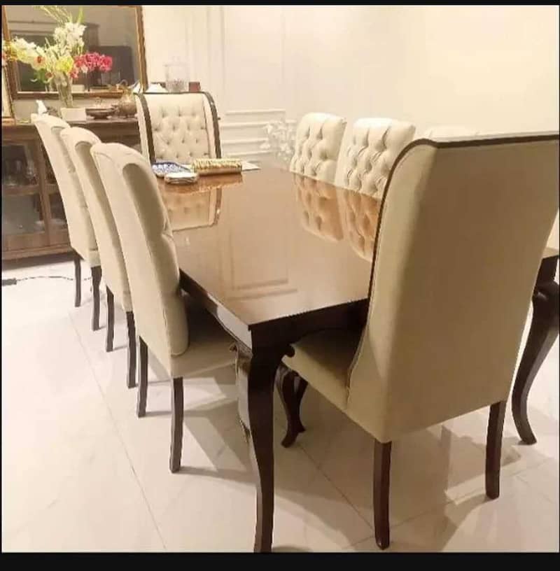 Dining Set 8 Seater With Table 2