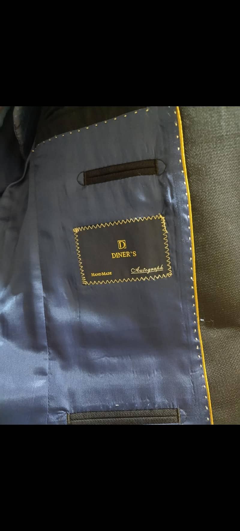 Diners Autograph Handmade 2pc Suit 2