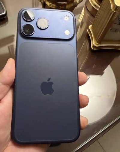 iPhone 17 pro max blue 97% just like brand new
