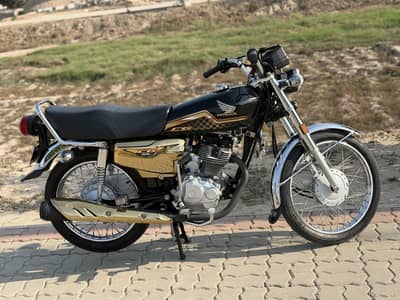 CG 125s Gold edition black for sale