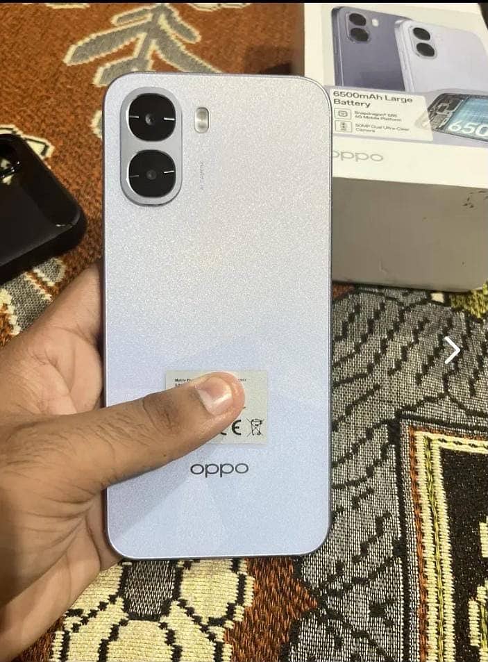 OPPO A6k dual pta approved argent sale 0