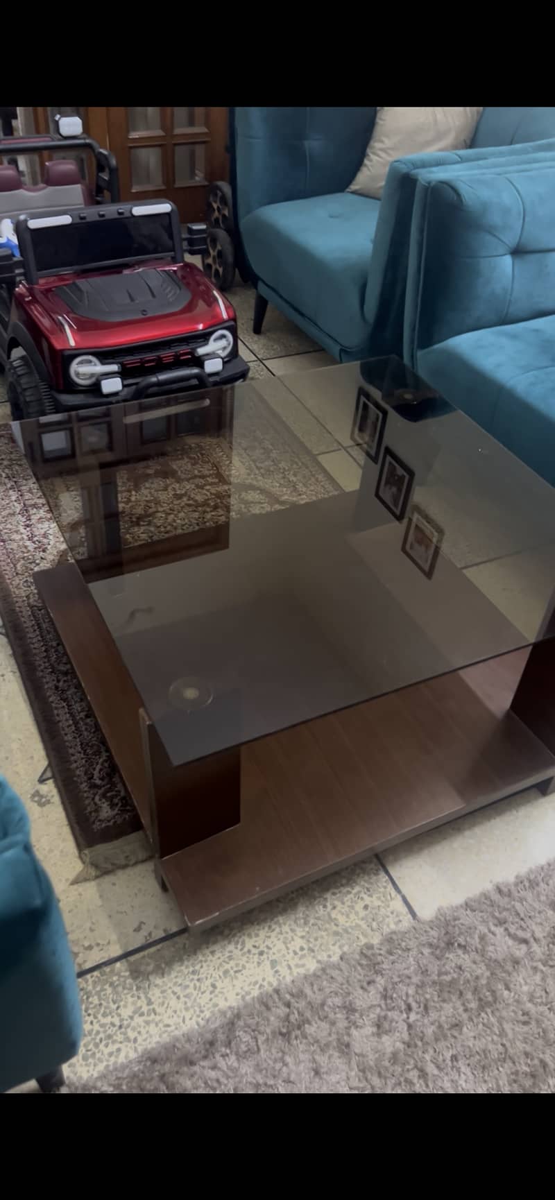 Center table square shape with mirror 1