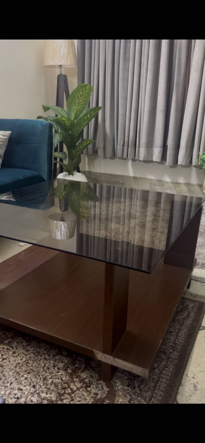 Center table square shape with mirror 2