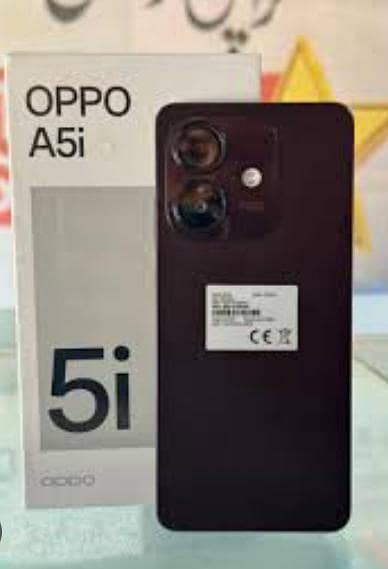 oppo a5i bilkul new condition
