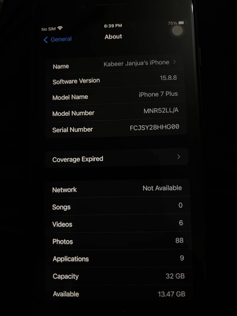 Apple iPhone 7 Plus 6