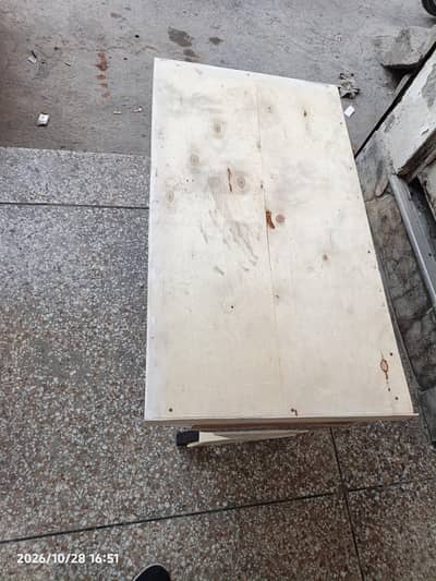 hand made table