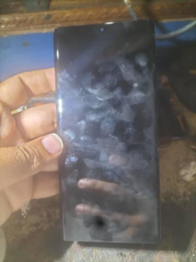 Pixel 6 Pro Original Panel IC Wala Touch OK - Green Shade - For Parts