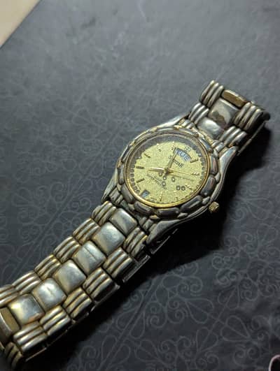 Vintage Original Swister 22k gold watch and Omax Automatic watch