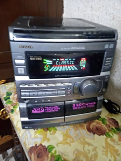 Japani Amplifier Aiwa full ok 10 by 10 condition