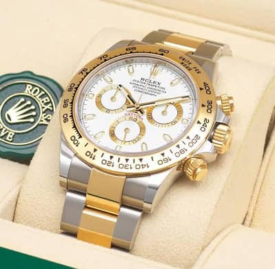 R-O-L-E-X Daytona  stainless steel  Extremely premium quality