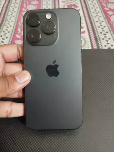 iPhone 15 Pro – 256GB – Black Titanium – PTA Approved