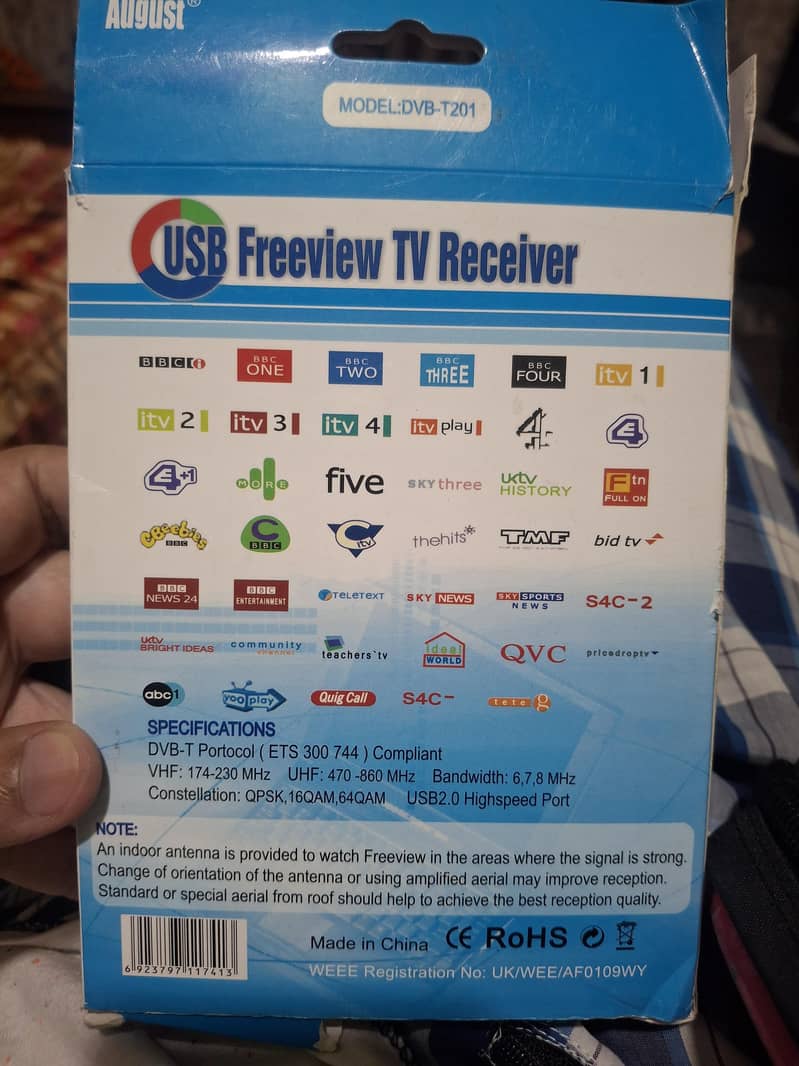 TV receiver 1