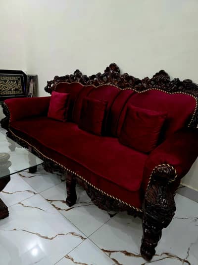 7 seater sofa taali wood chinioti