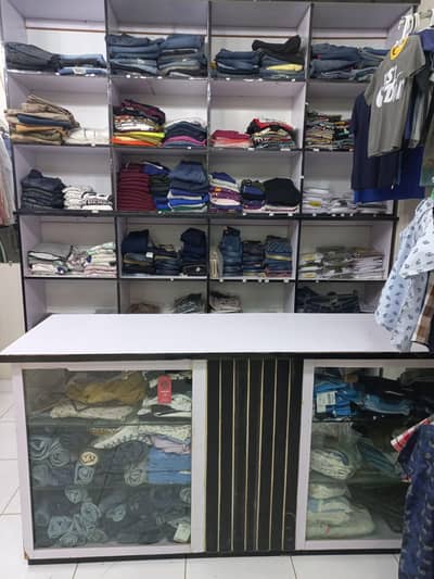 Garment shop Furniture available for sale