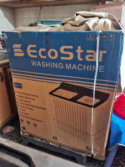 Washing machine Ecostar 10kg pinpack urgent sale