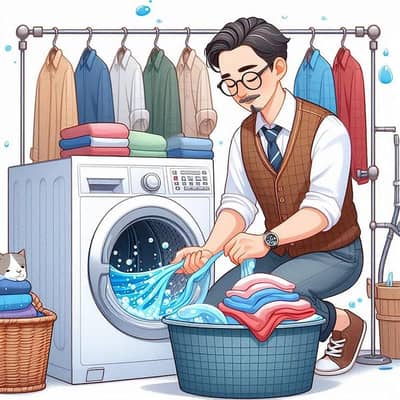 Cook and Sweeper+washerman