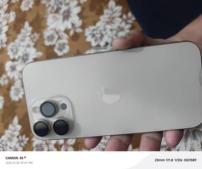Apple iPhone 16 Pro Max 256 GB JV new condition