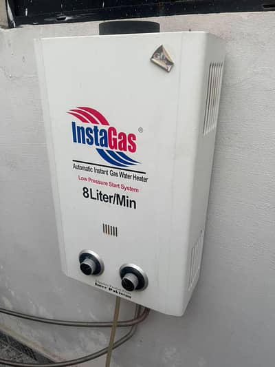 Gas geezer almost new