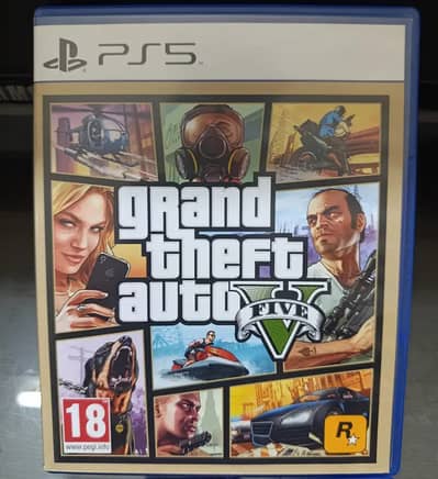 GTA 5 PS5 Physical Disc (Dubai Import) – Scratchless / Mint – Sale or