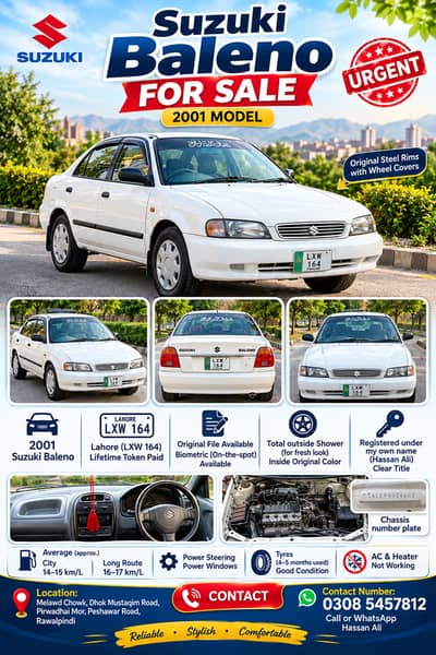 Suzuki Baleno 2001