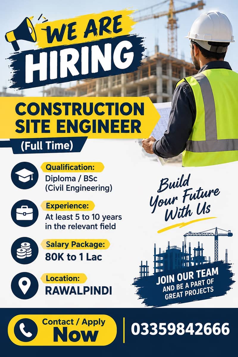 Hiring site engineer 0
