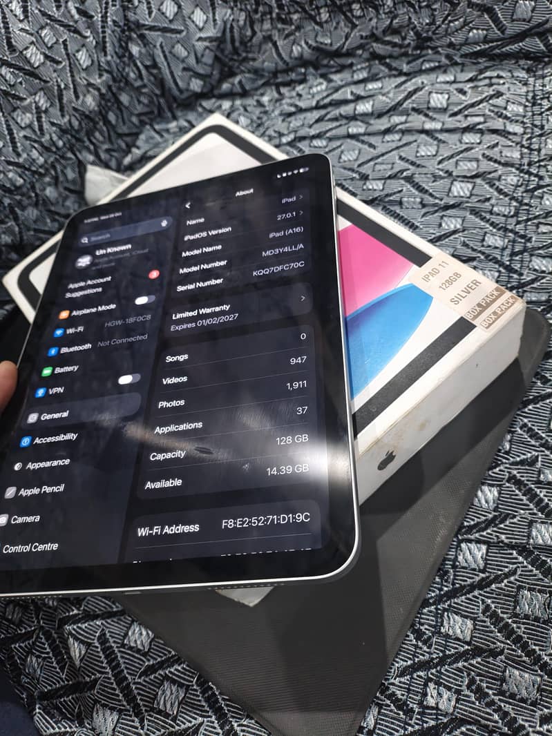 ipad 11th generation A16 bionic chip 5