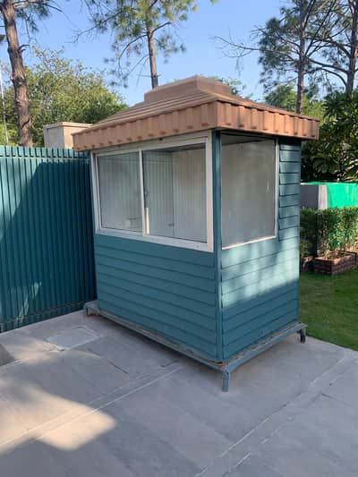 Title: Security Guard Cabin 4x6 Feet – Portable Security Booth for Sal