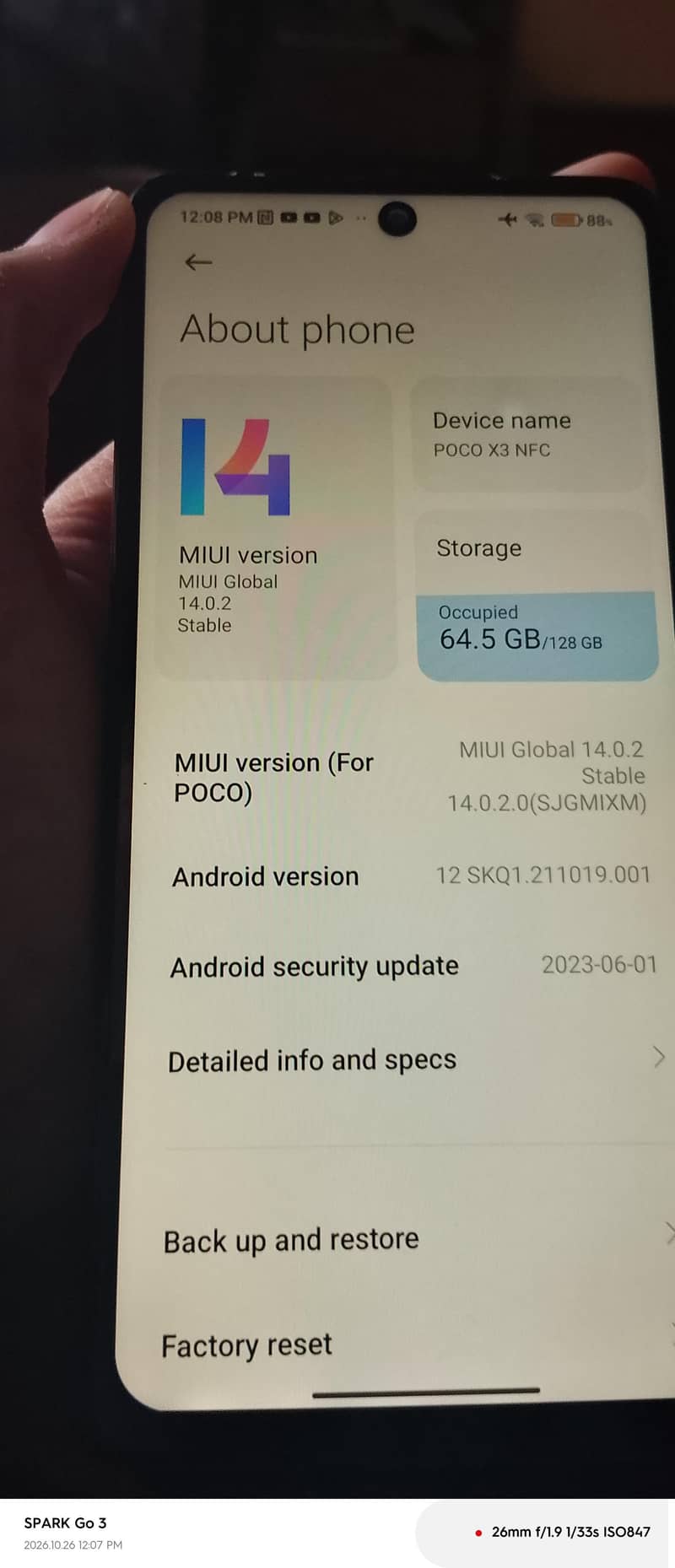 Xiaomi Poco X3 Pro 3