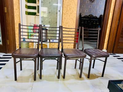 8 chairs