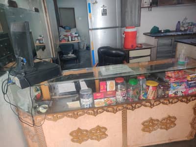 shop counter