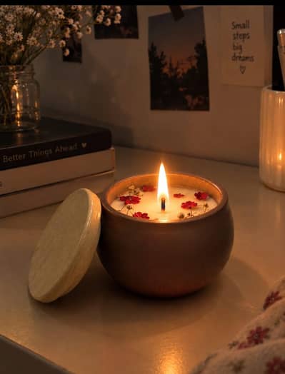 candle jars scented
