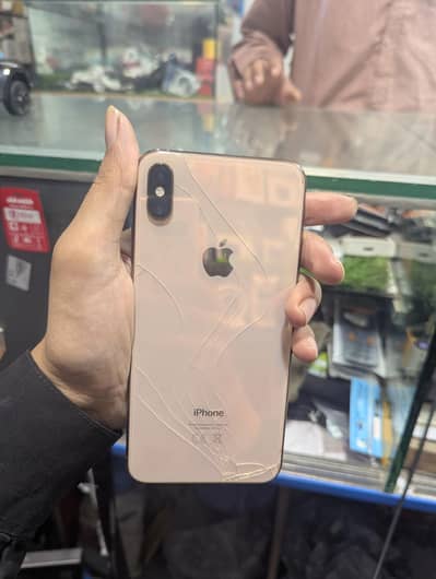 iPhone XS Max - 256GB Gold - Factory Unlock - Face ID 100% OK