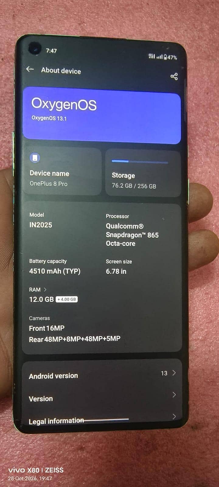 One Plus 8 Pro 1