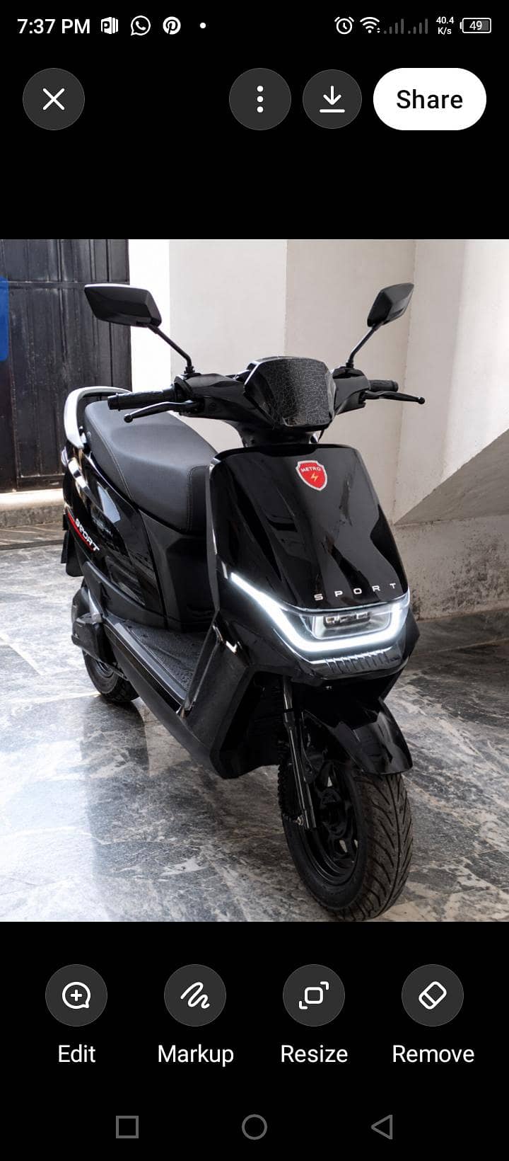 electric scooty 1