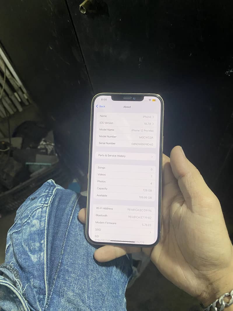 Apple iPhone 12 Pro Max 8