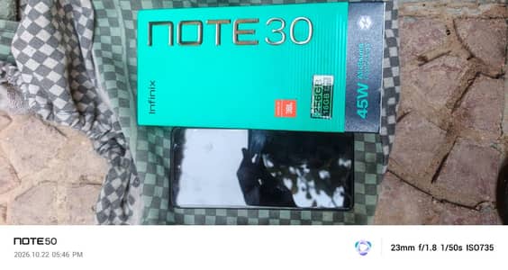 Infinix Note 30 (8GB / 256GB Complete Box
