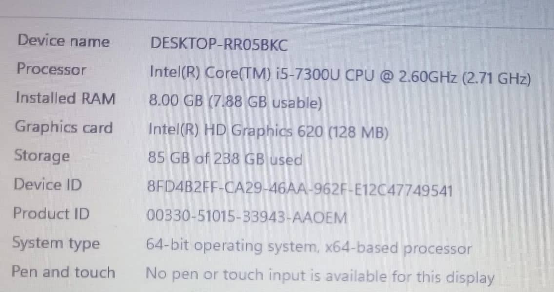 Core I 5 7 generation 3