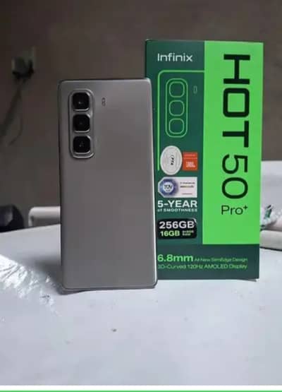 Infinix Hott 50 Pro plus 16/256 gb Complete Box urgent sale