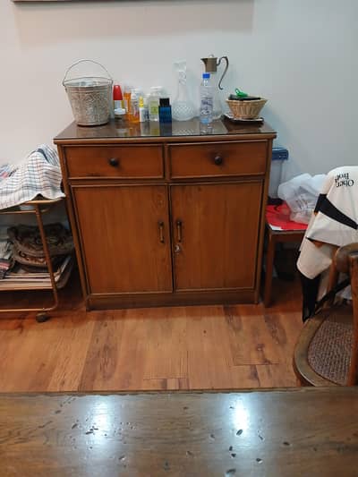dehar wood small cabinet