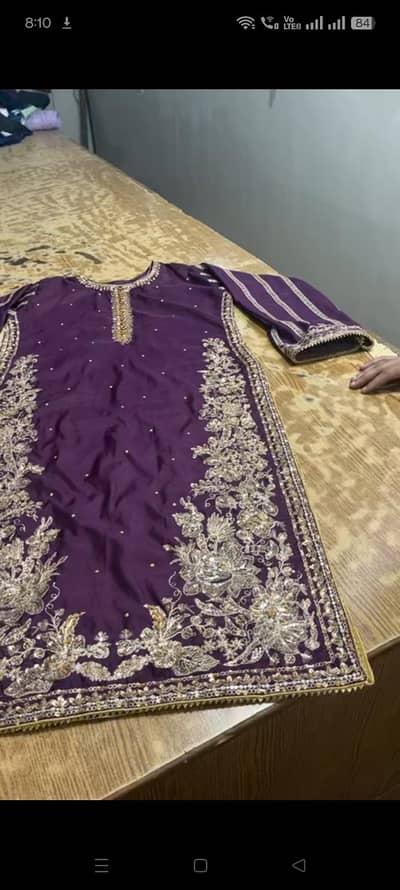 silk new dress elegent