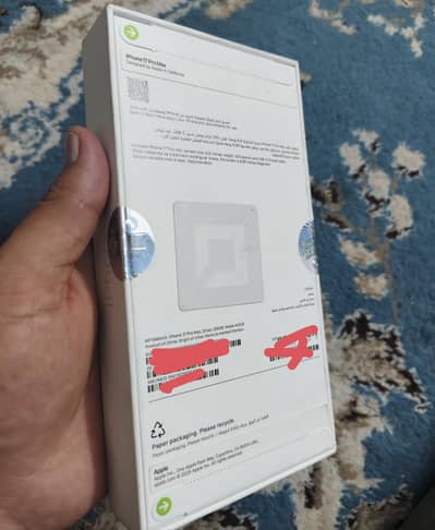 Apple iPhone 17 Pro Max, 256 GB, Silver, non PTA, Non active