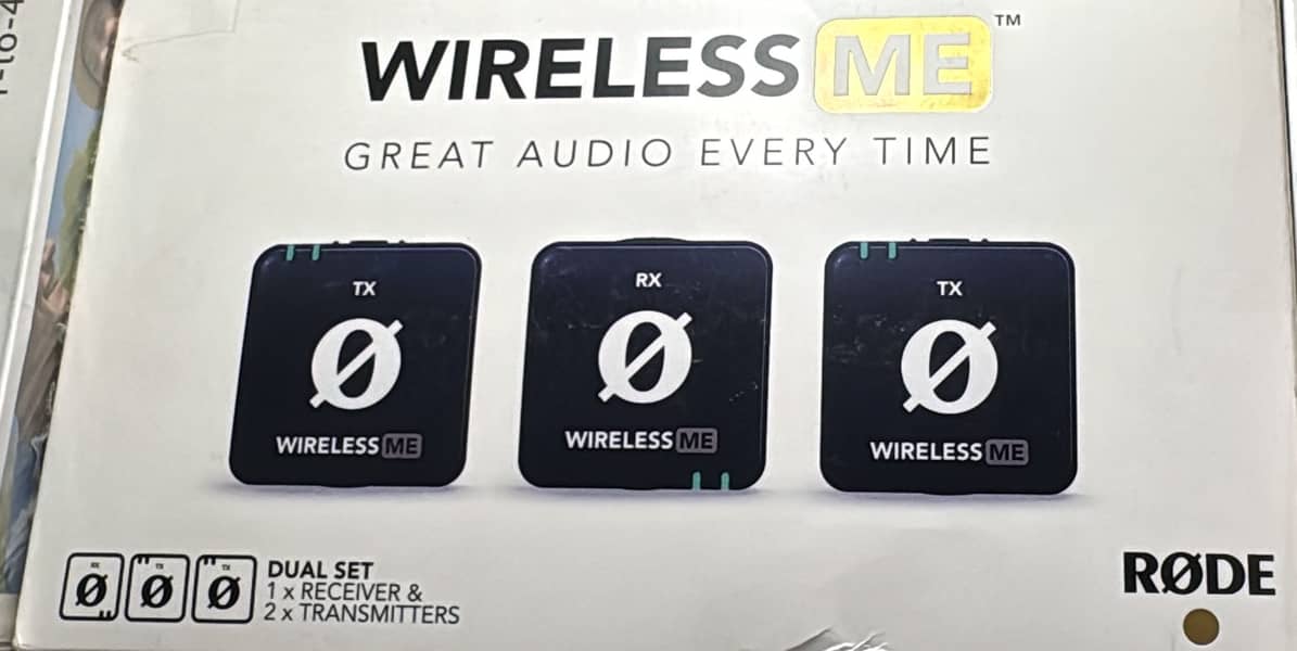 RODE WIRELESS ME MICROPHONE 0