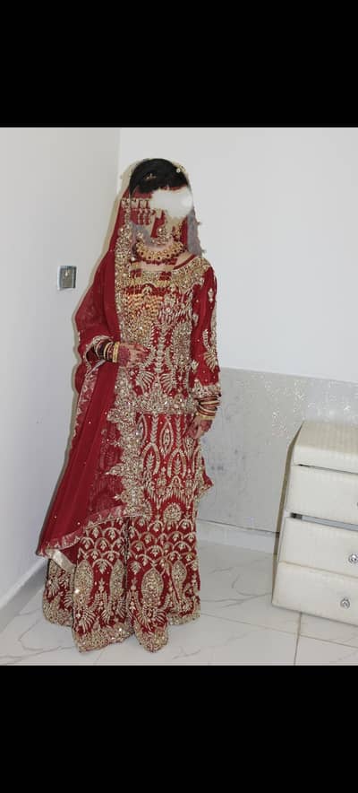 BRIDAL DRESS RED COLOR