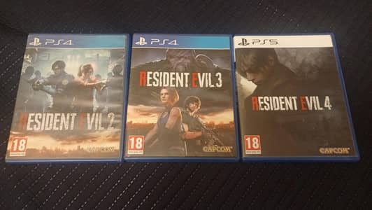 Resident evil remake trilogy